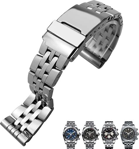 Amazon.it: Cinturino Breitling 22mm